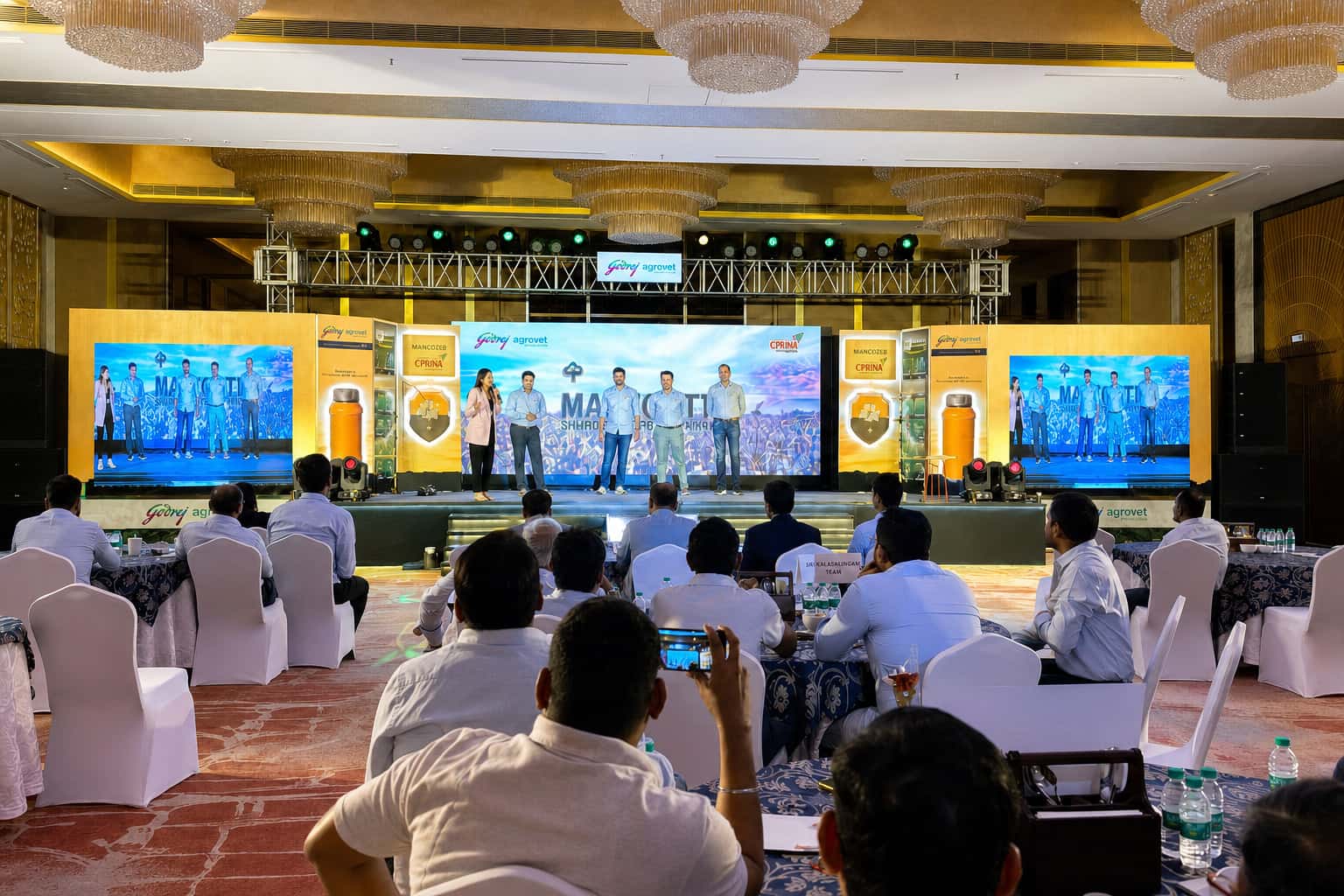 Annual leadership meet conference staging