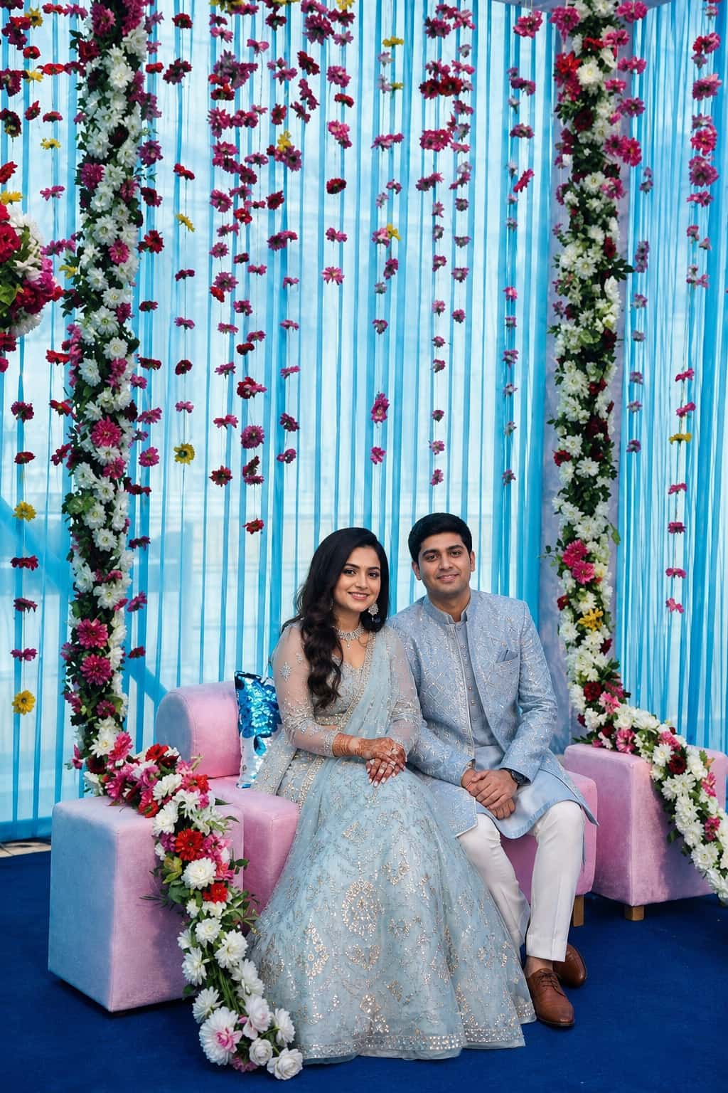 Wedding and social event styling by RKPRODXN — bridal aisle in soft light · 2