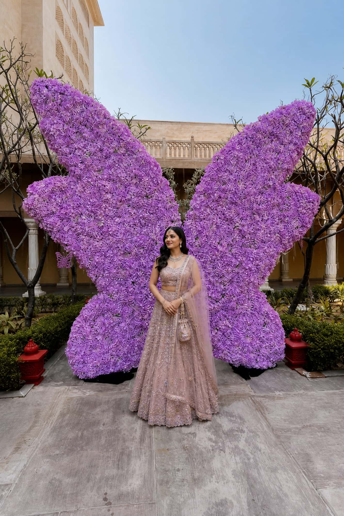 Wedding and social event styling by RKPRODXN — haldi canopy details · 6